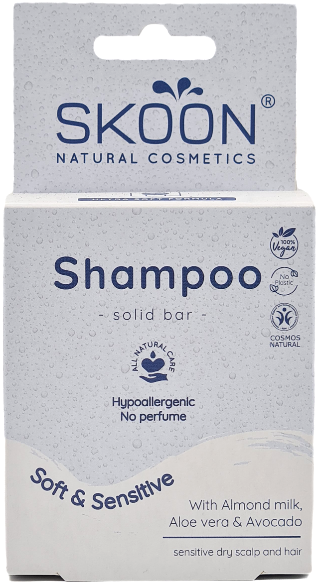 SKOON Shampoo bar Hypoallergeen Soft&Sensitive