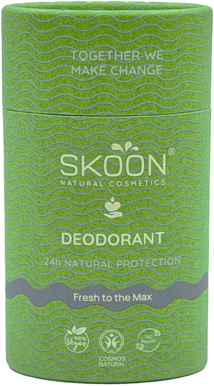 Deodorant Fresh to the Max, 100% plastic free and certified natural