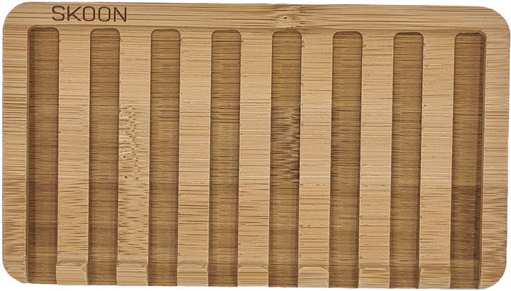 SKOON Bamboo solid bar houder voor 2 bar